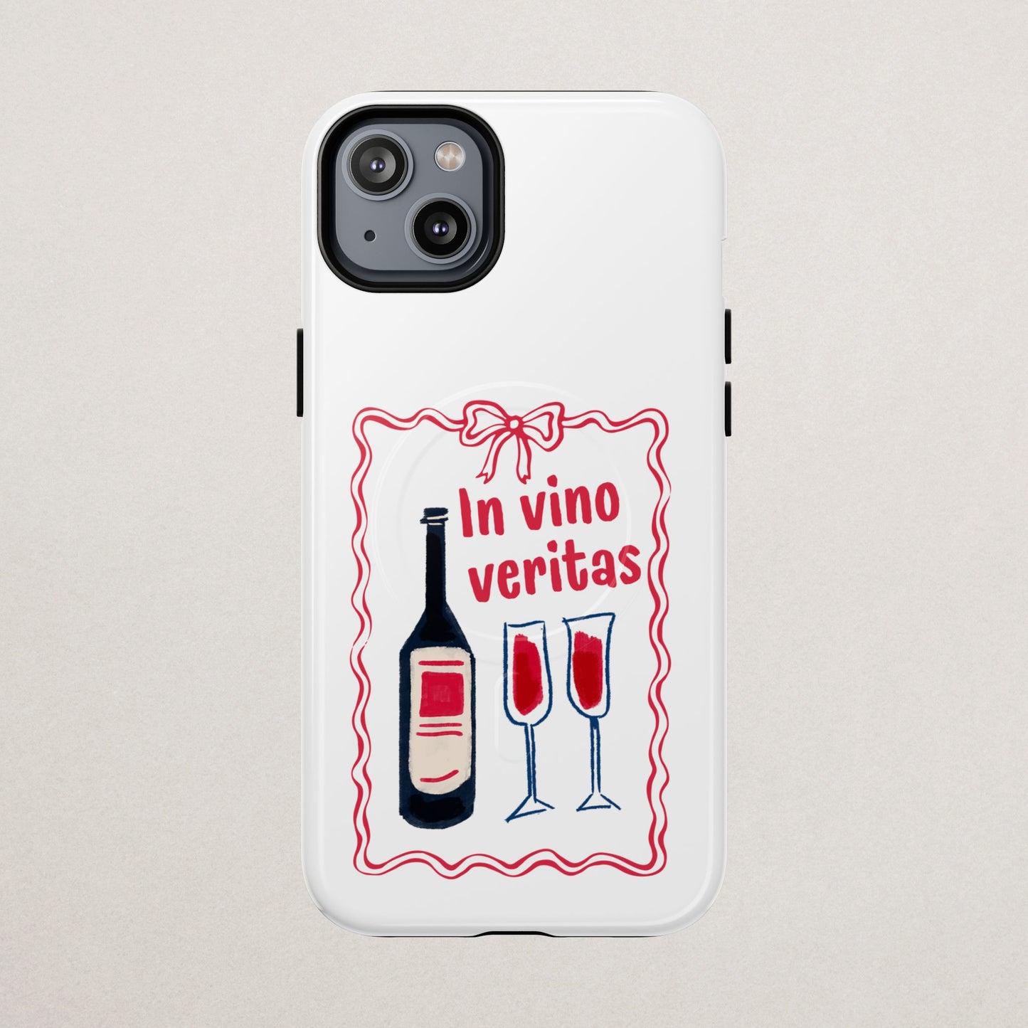 Wine Lover's Premium Dual-Layer Phone Case – MagSafe® Compatible