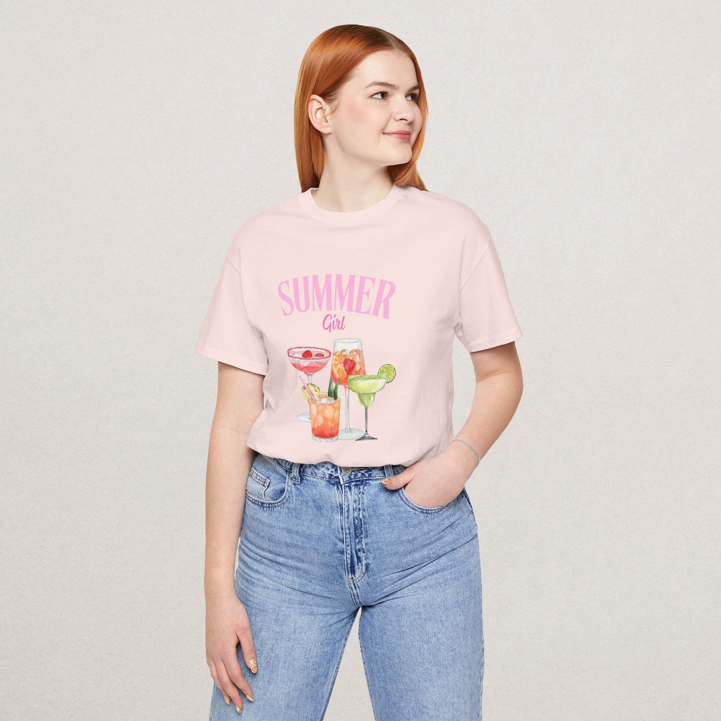 Summer Girl Drink T-Shirt