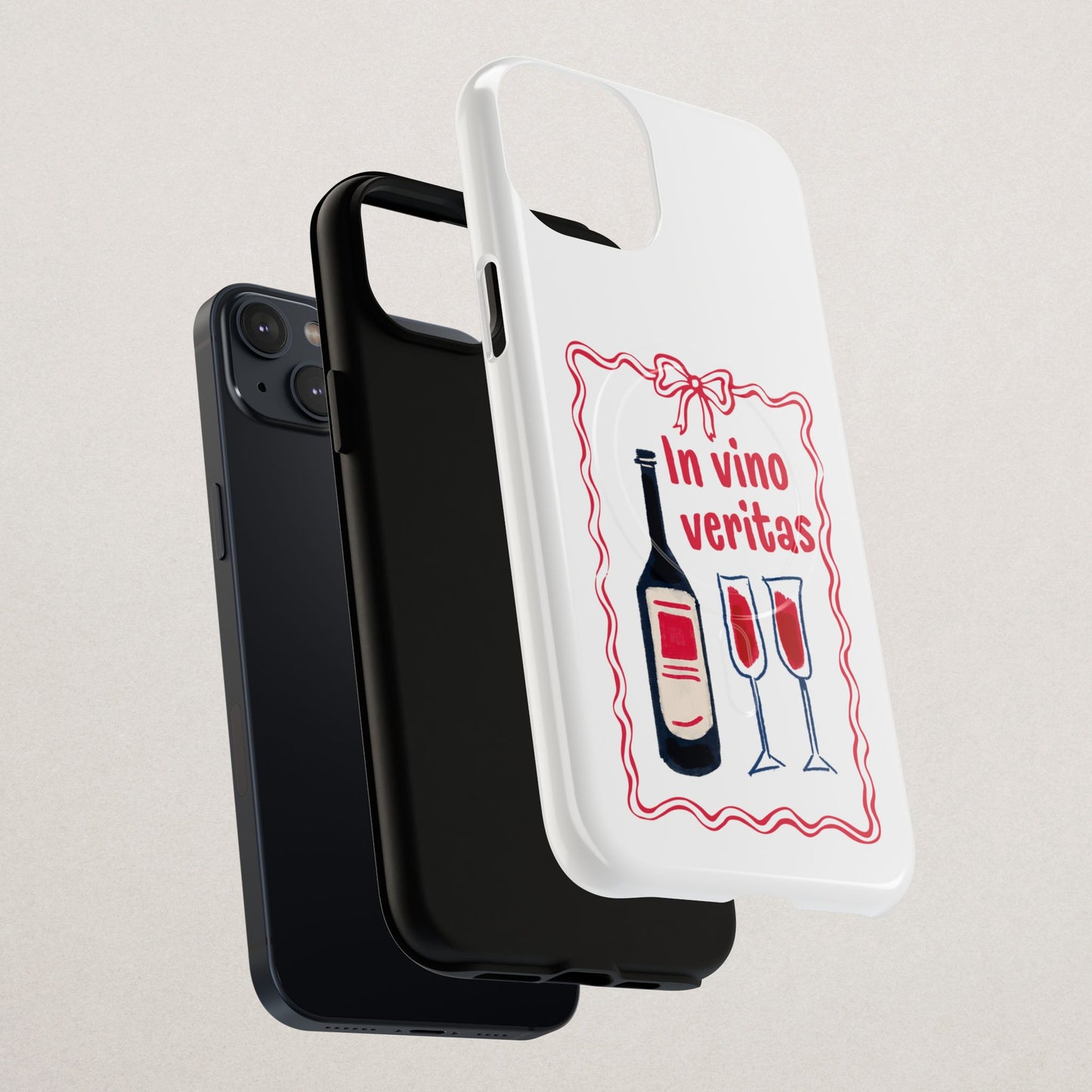Wine Lover's Premium Dual-Layer Phone Case – MagSafe® Compatible