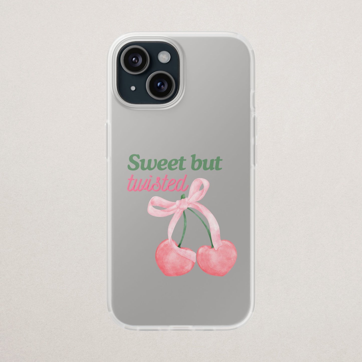 Sweet But Twisted Cherry Flexi Case