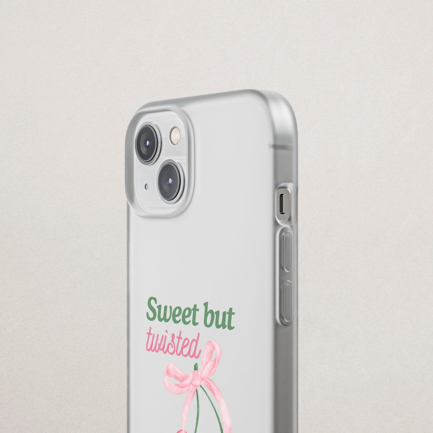 Sweet But Twisted Cherry Flexi Case
