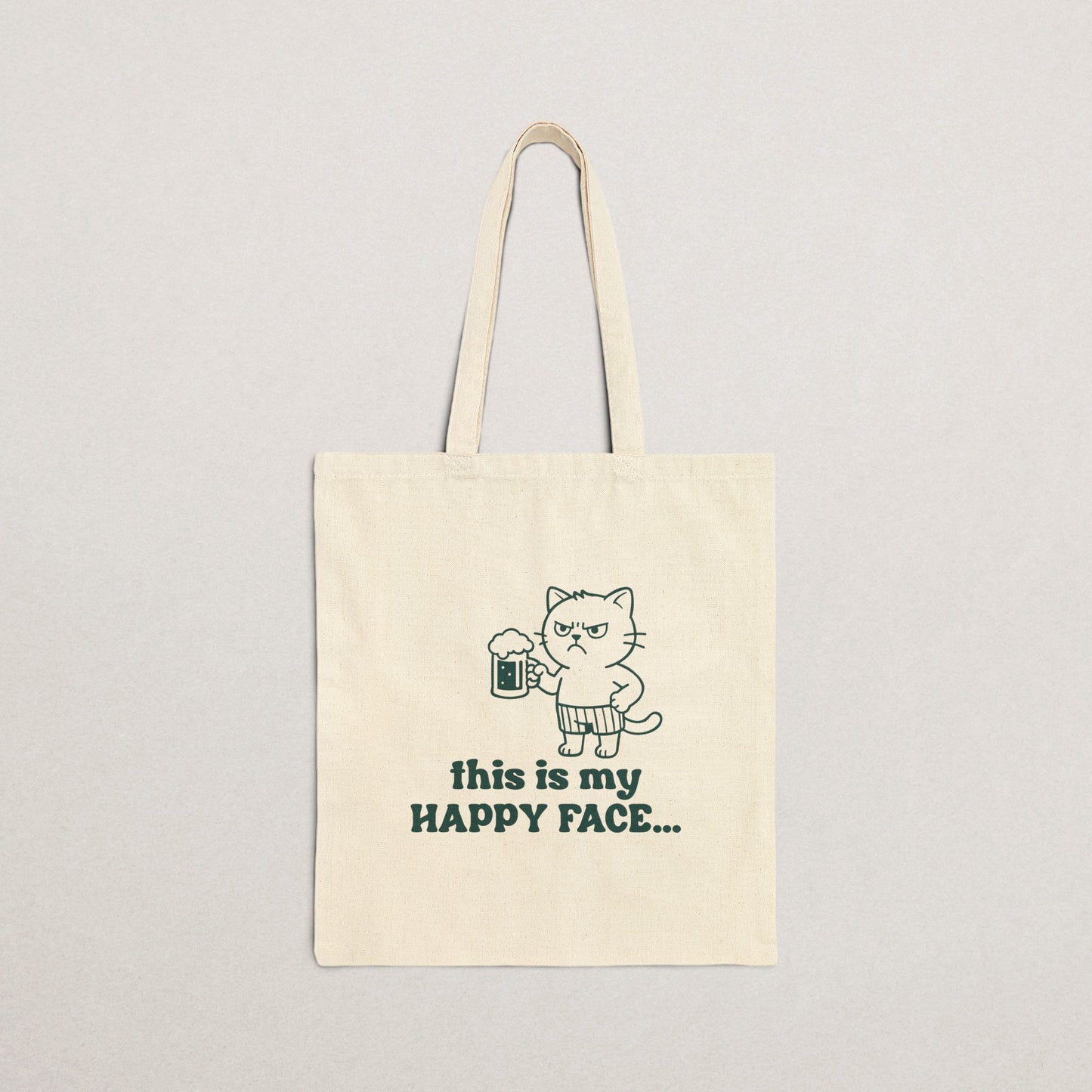 Funny Cat Tote Bag