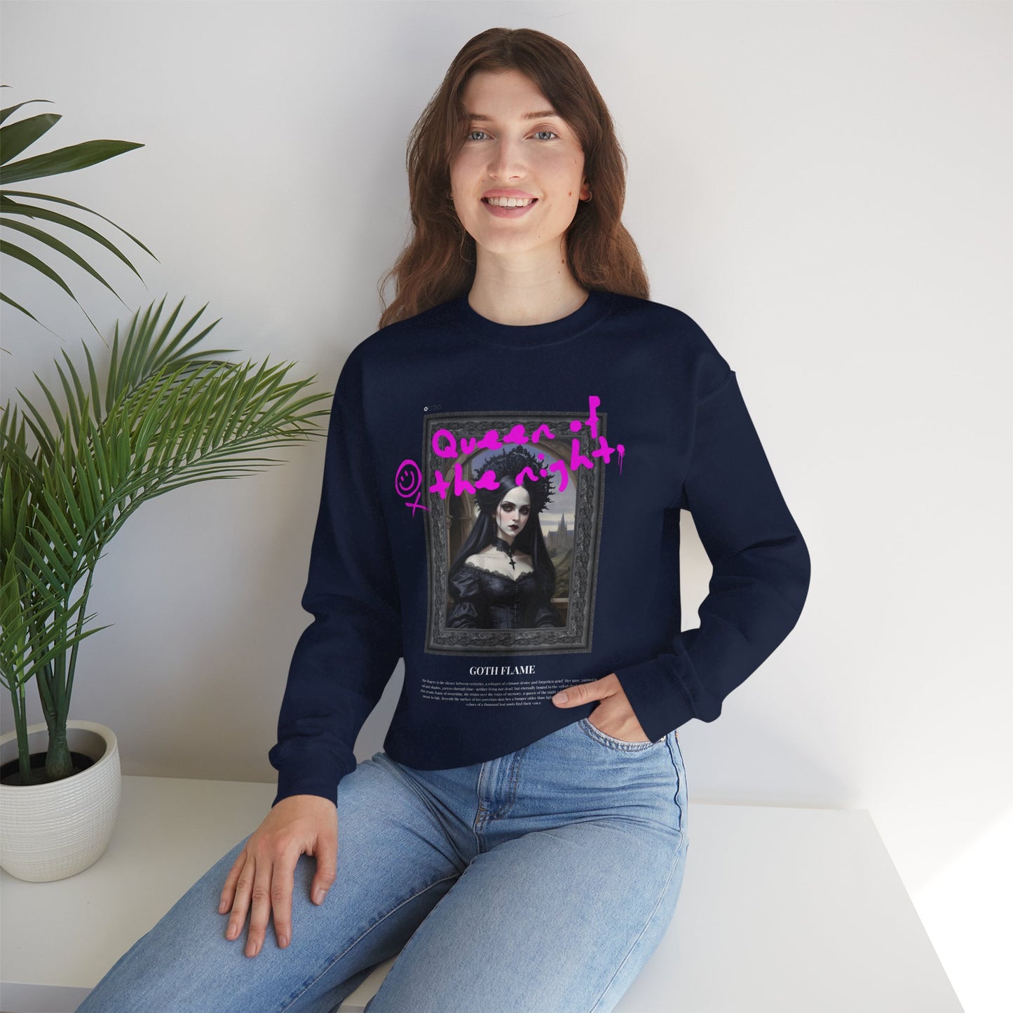 🕸️ Limited Edition – Dark Queen Hoodie