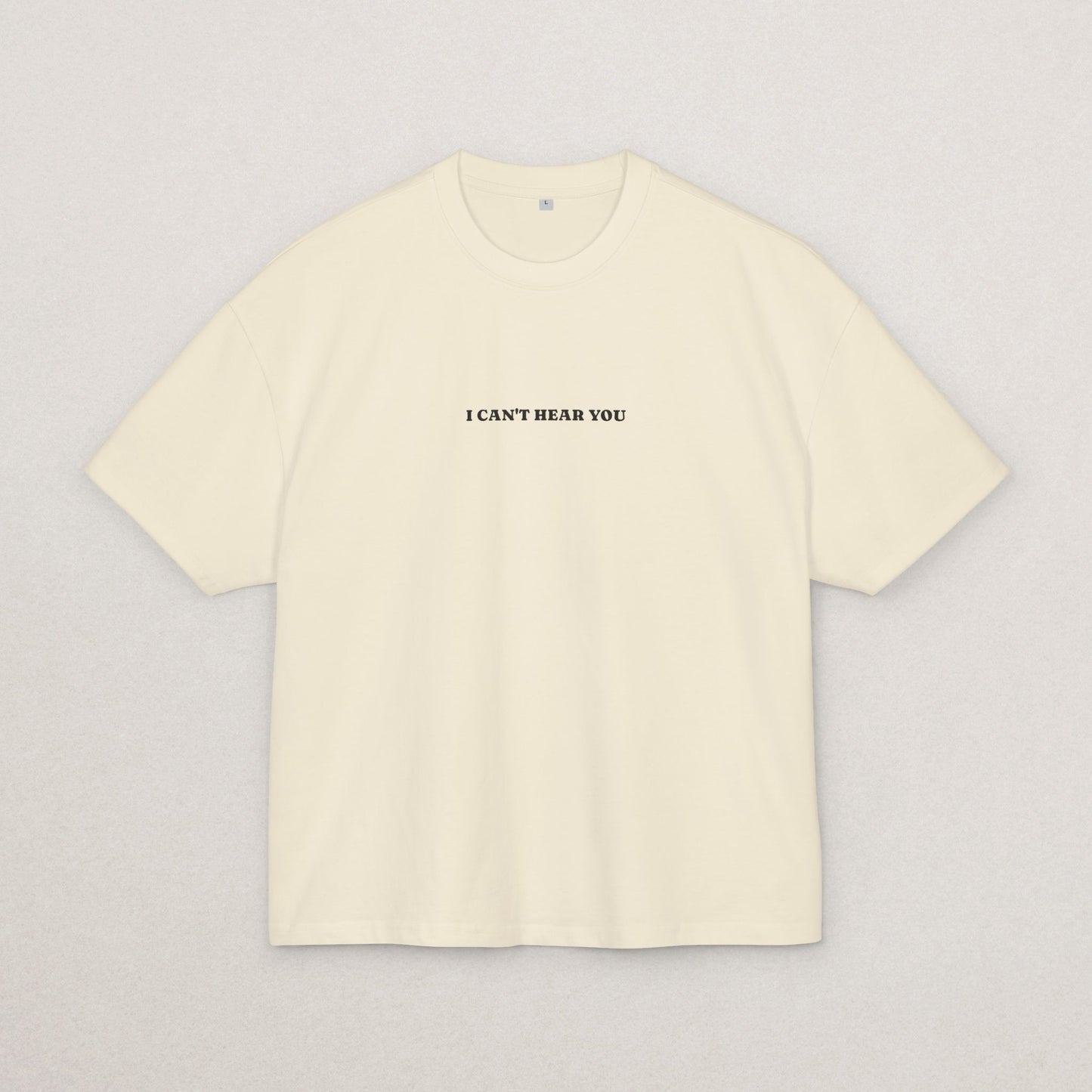 Oversize Heavy Cotton Unisex T-Shirt