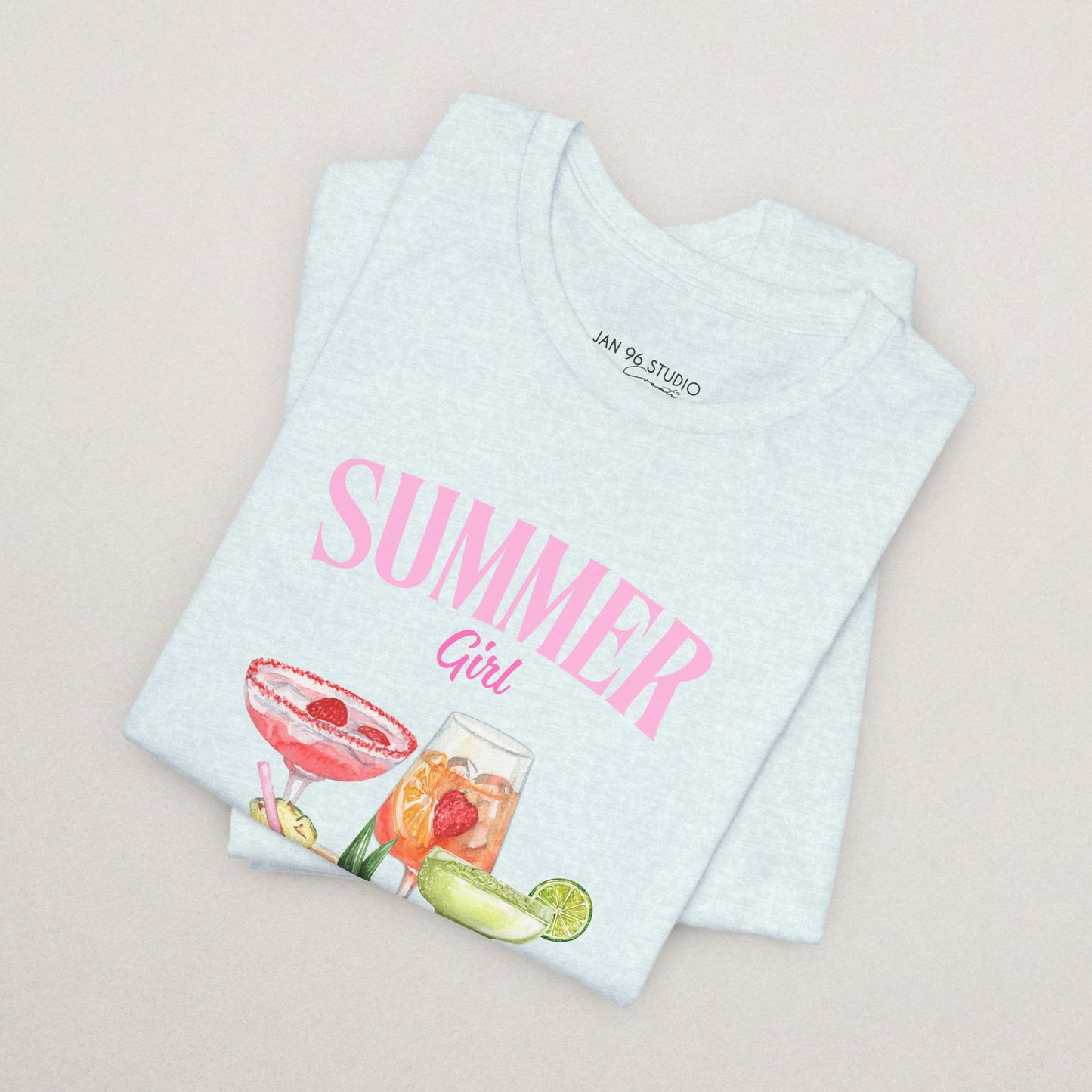 Summer Girl Drink T-Shirt