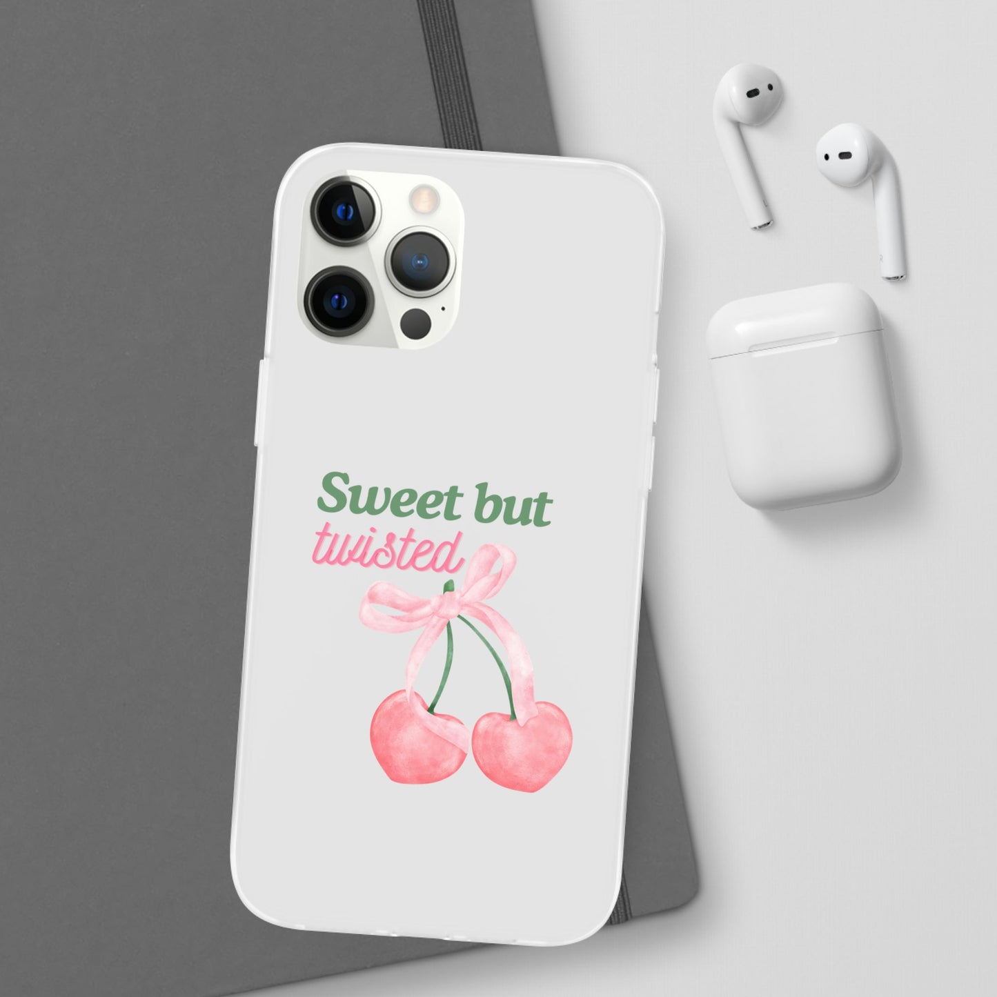 Sweet But Twisted Cherry Flexi Case