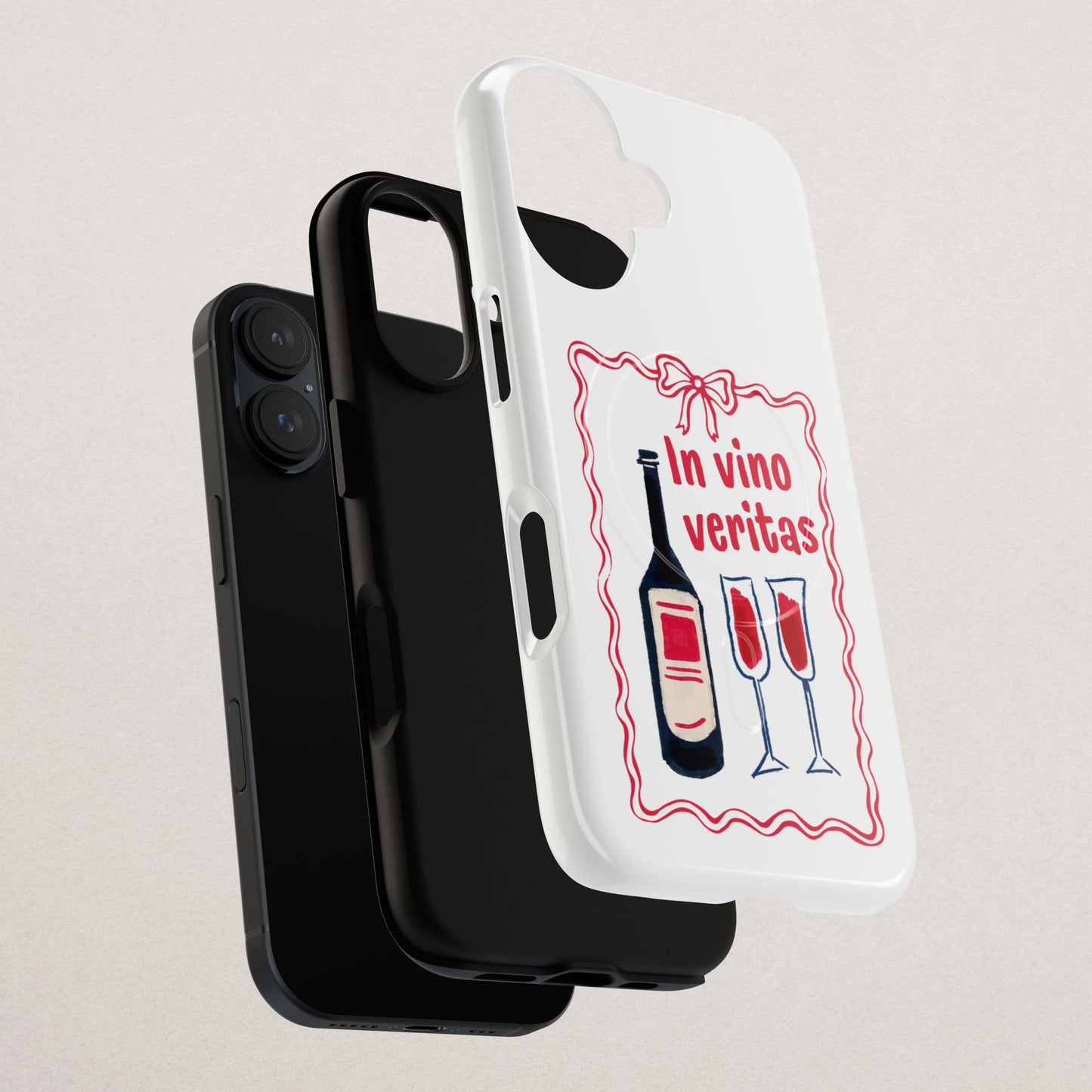 Wine Lover's Premium Dual-Layer Phone Case – MagSafe® Compatible