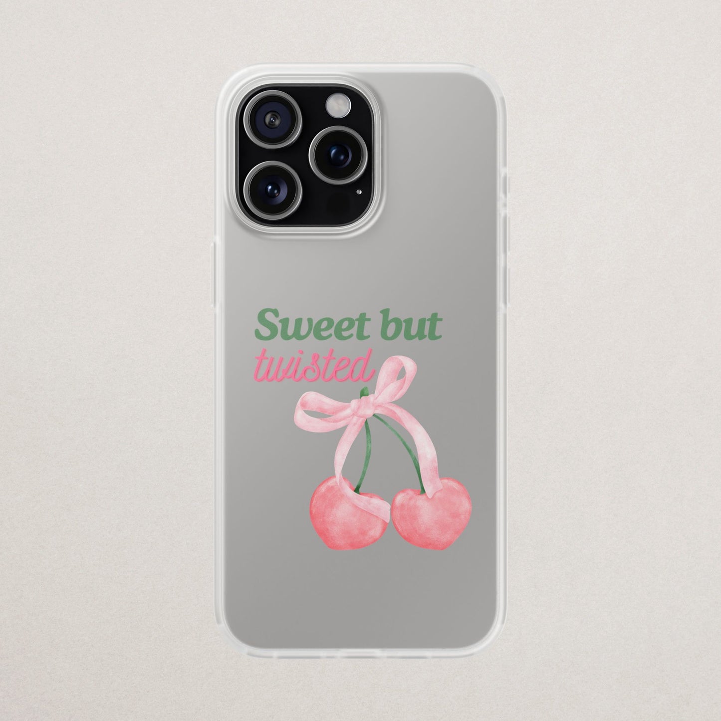 Sweet But Twisted Cherry Flexi Case