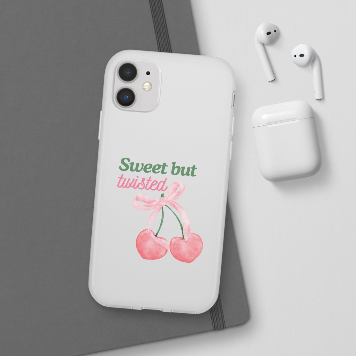Sweet But Twisted Cherry Flexi Case