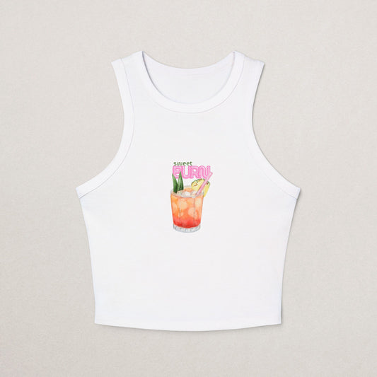 Women’s High Neck Tank Top – Soft & Modern Fit