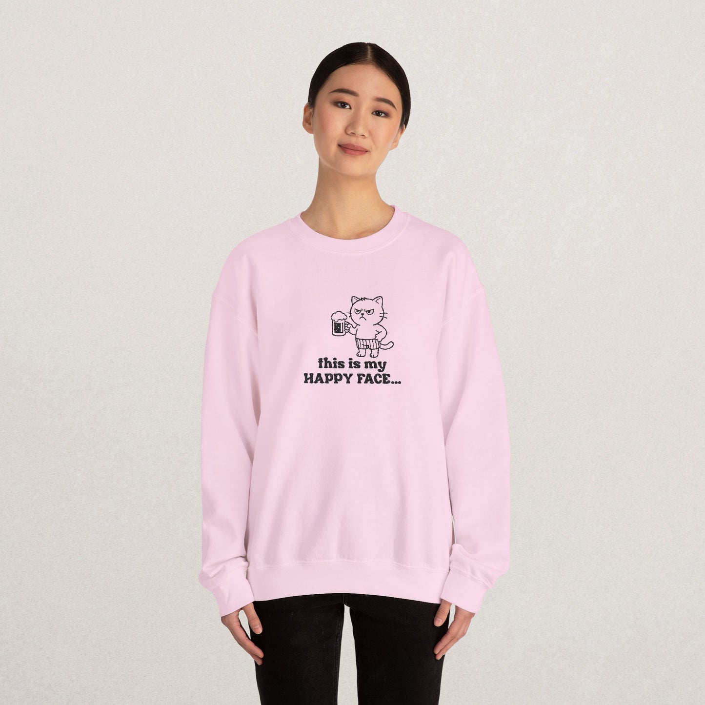 Unisex Premium Embroidered Heavy Blend Sweatshirt – Cozy & Durable