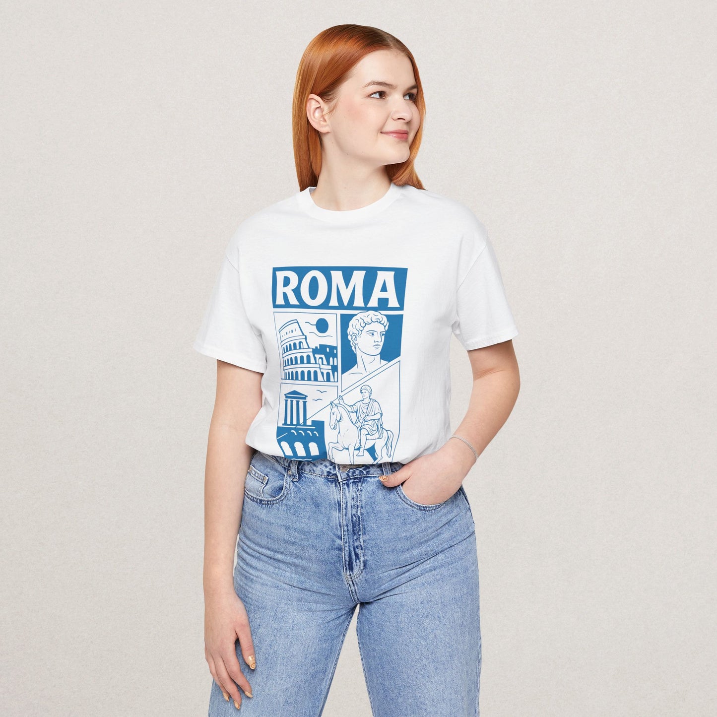 Roma Premium Cotton Graphic Tee