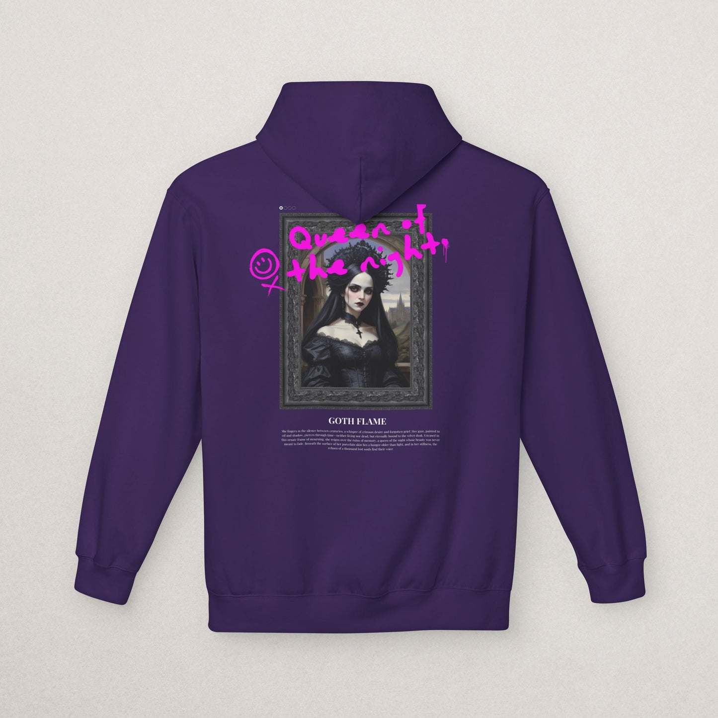 🕸️ Limited Edition – Dark Queen Hoodie