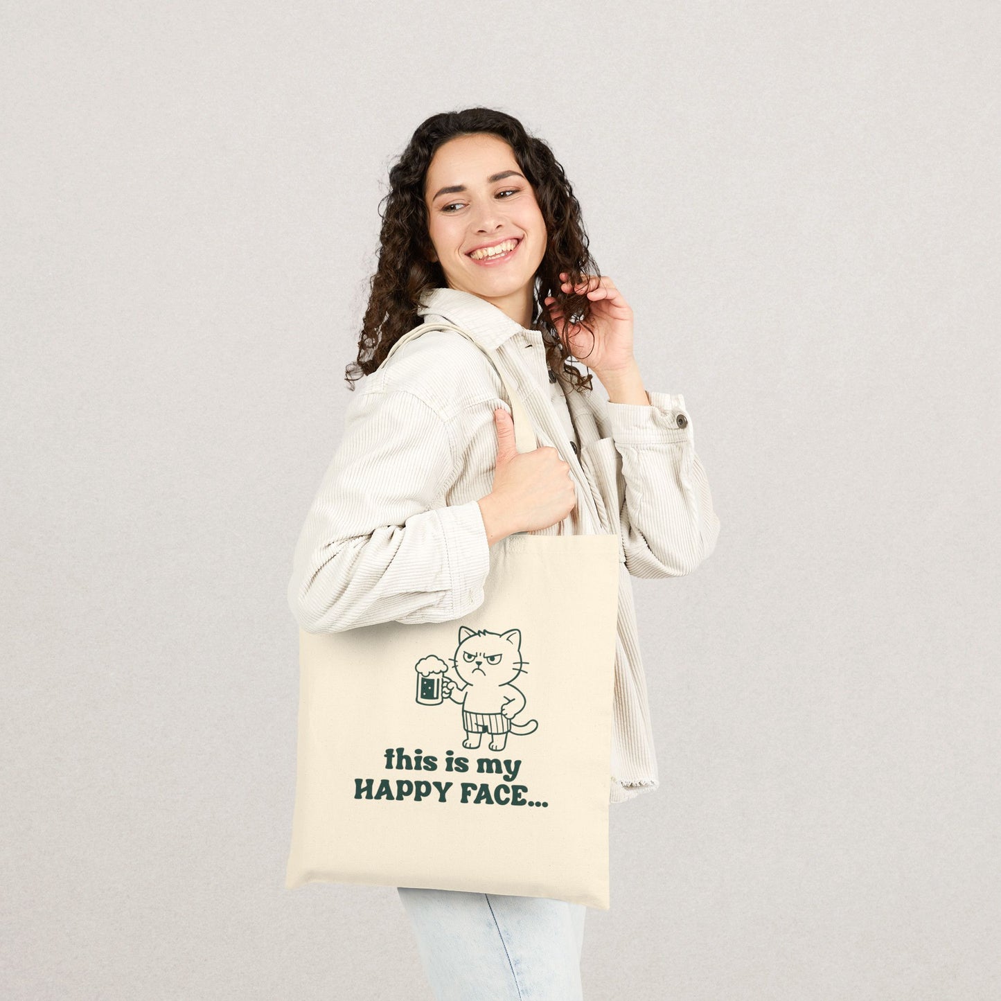 Funny Cat Tote Bag