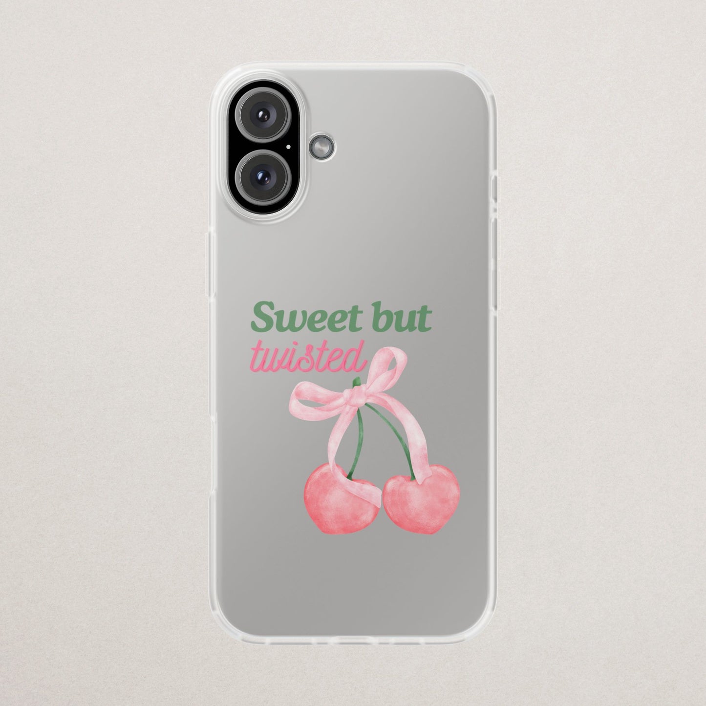 Sweet But Twisted Cherry Flexi Case