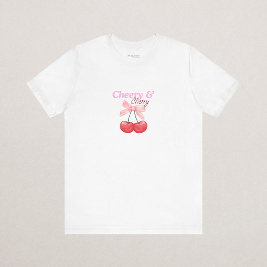 Cute Cherry  Premium Cotton Graphic Tee