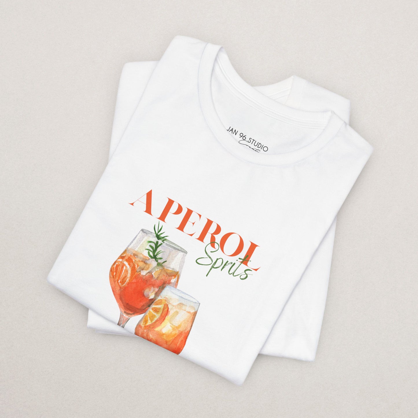 Aperol Spritz  Premium Cotton Graphic Tee
