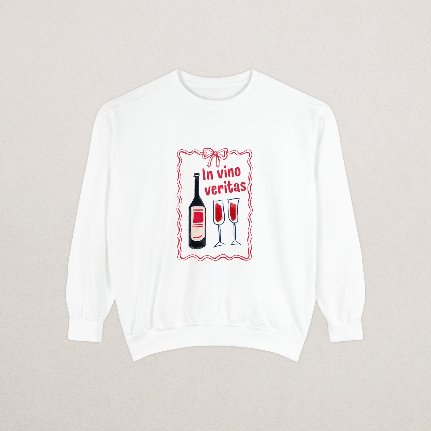 WINE LOVER WOMAN SWEATSHIRT