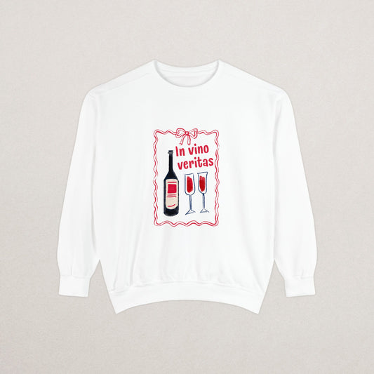 WINE LOVER WOMAN SWEATSHIRT