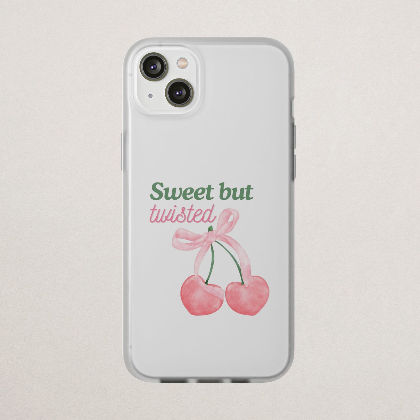 Sweet But Twisted Cherry Flexi Case