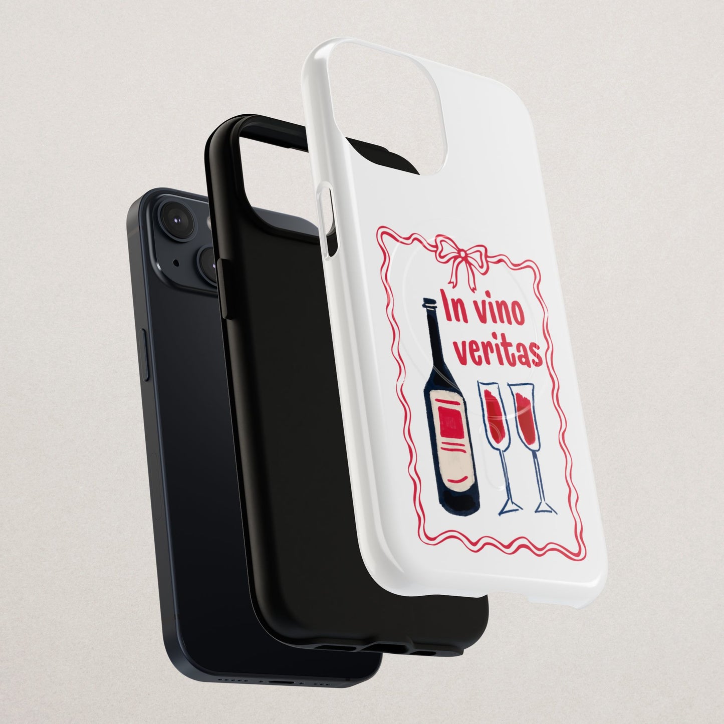 Wine Lover's Premium Dual-Layer Phone Case – MagSafe® Compatible