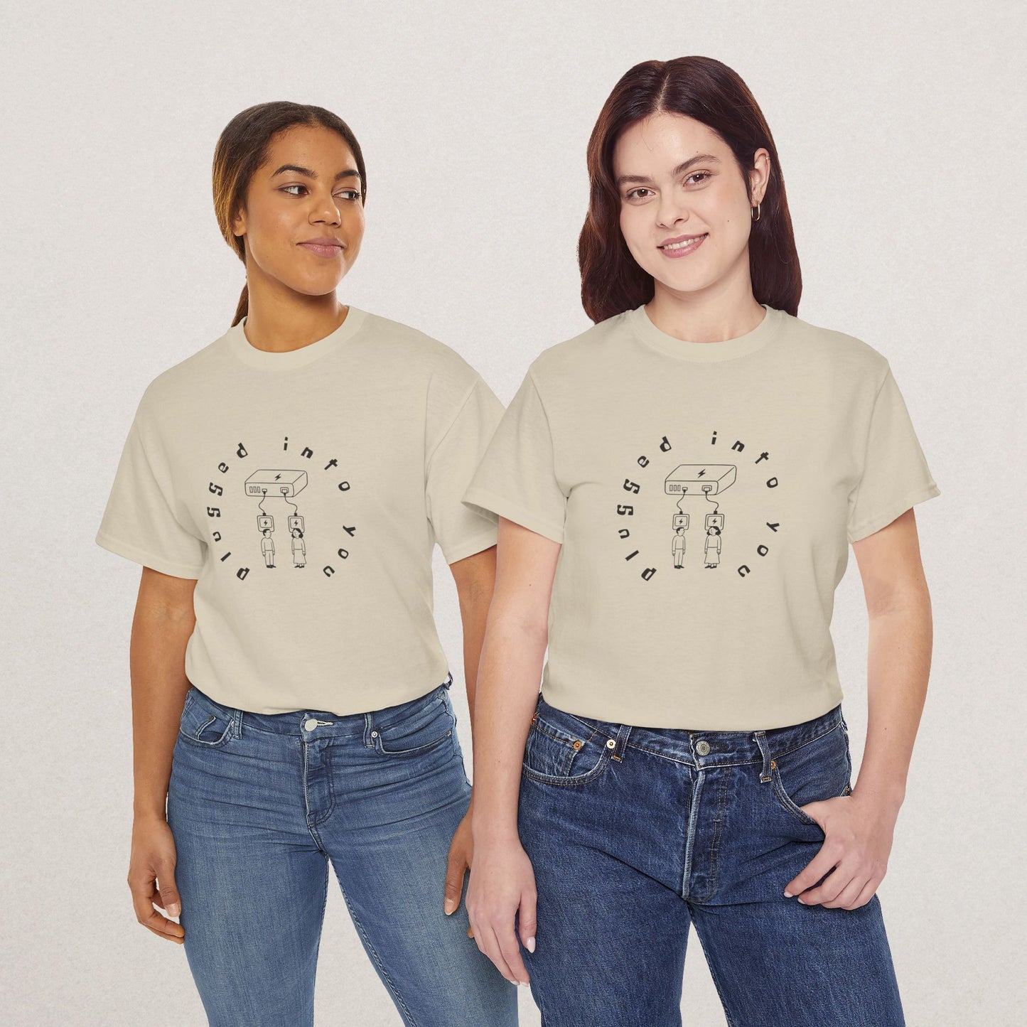 Plugged Into Your Vibe Unisex Tee