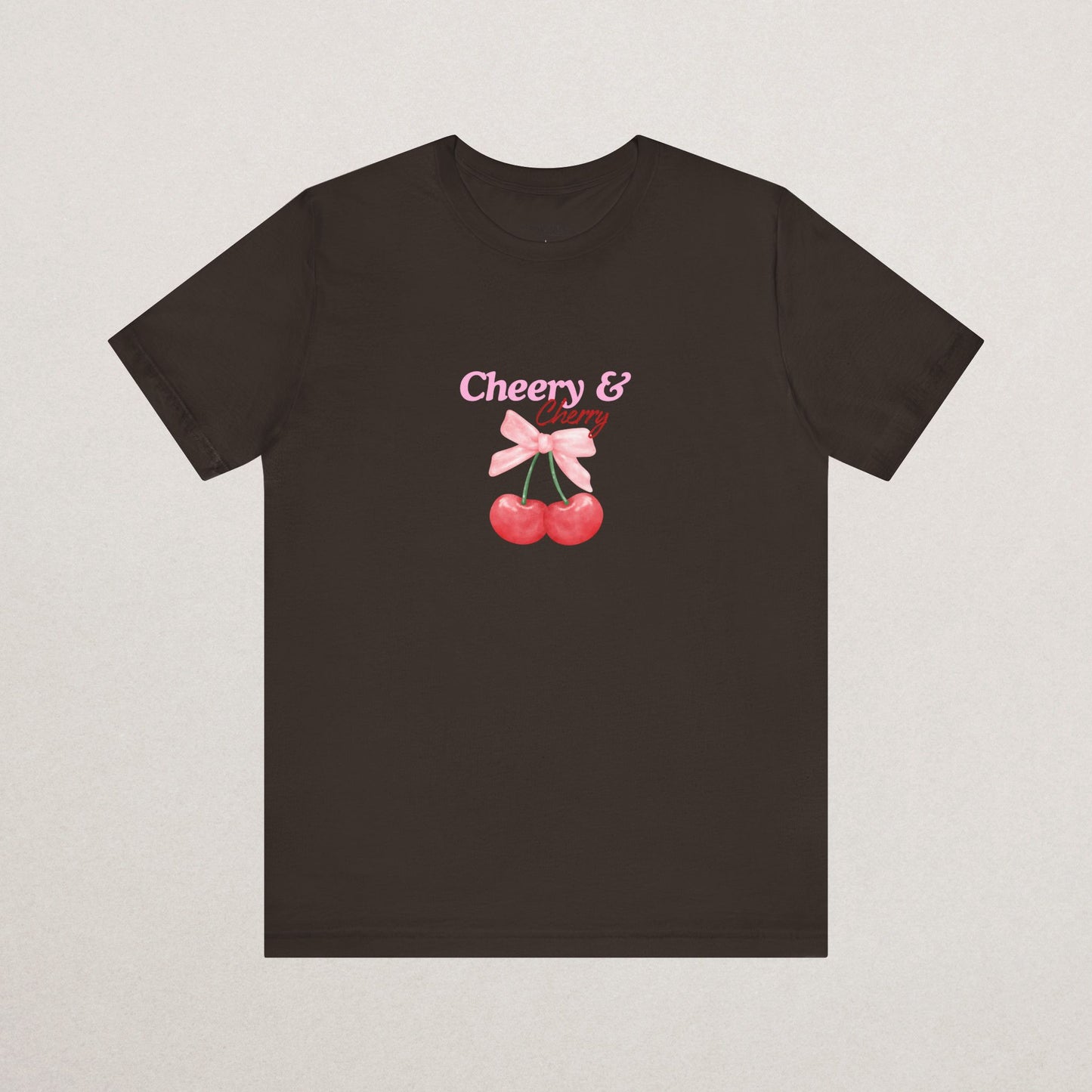 Cute Cherry  Premium Cotton Graphic Tee