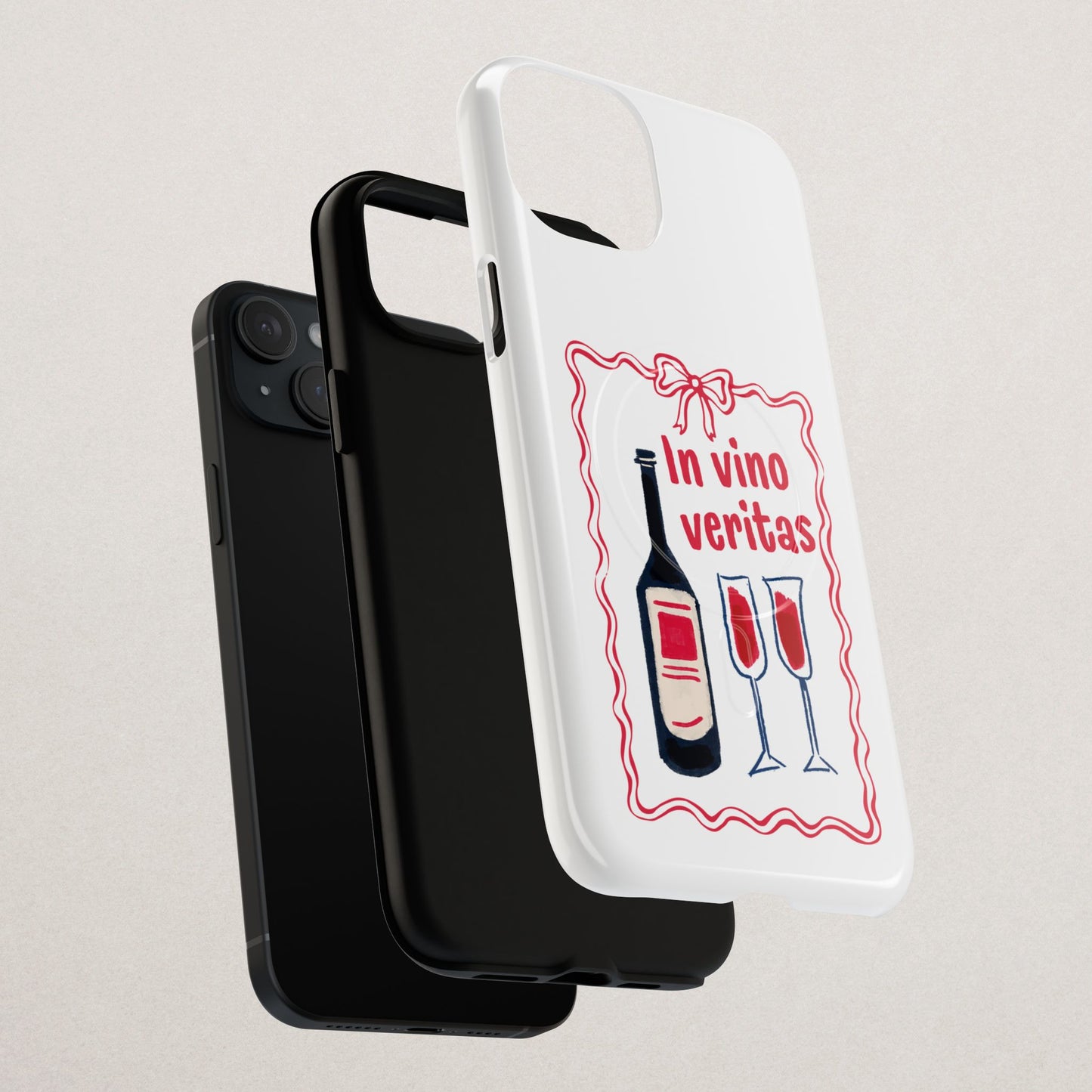 Wine Lover's Premium Dual-Layer Phone Case – MagSafe® Compatible