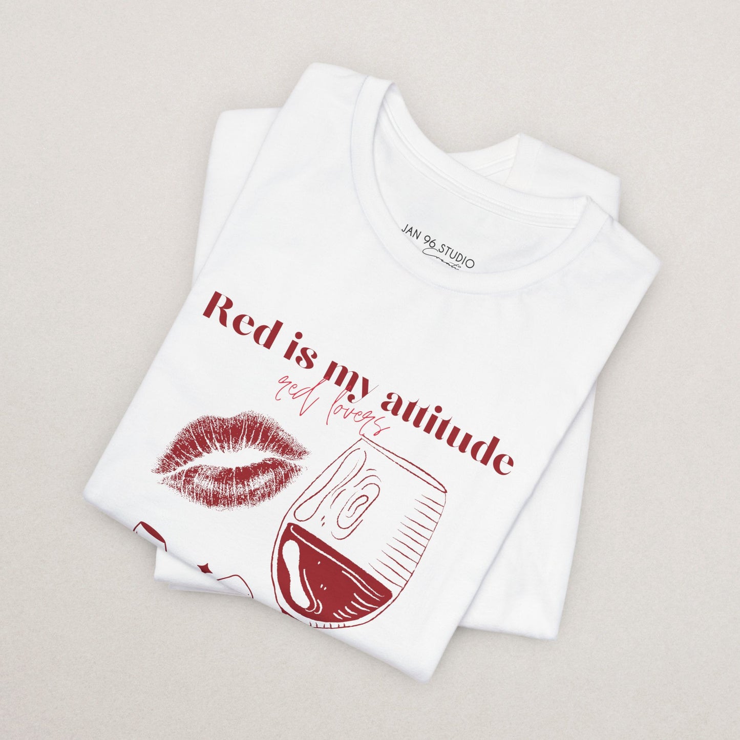 Wine Lover's France Premium Cotton Graphic Tee