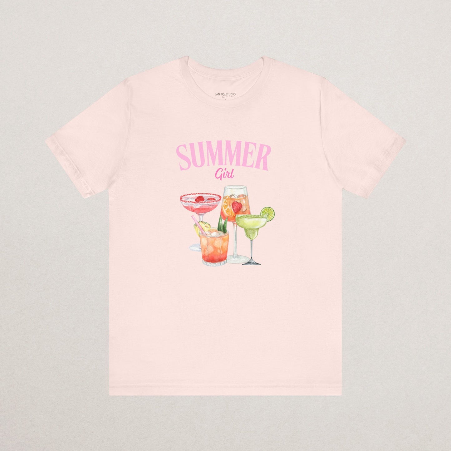 Summer Girl Drink T-Shirt