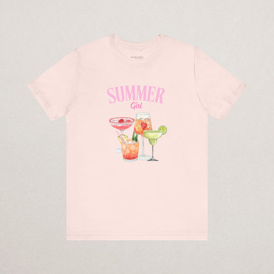 Summer Girl Drink T-Shirt