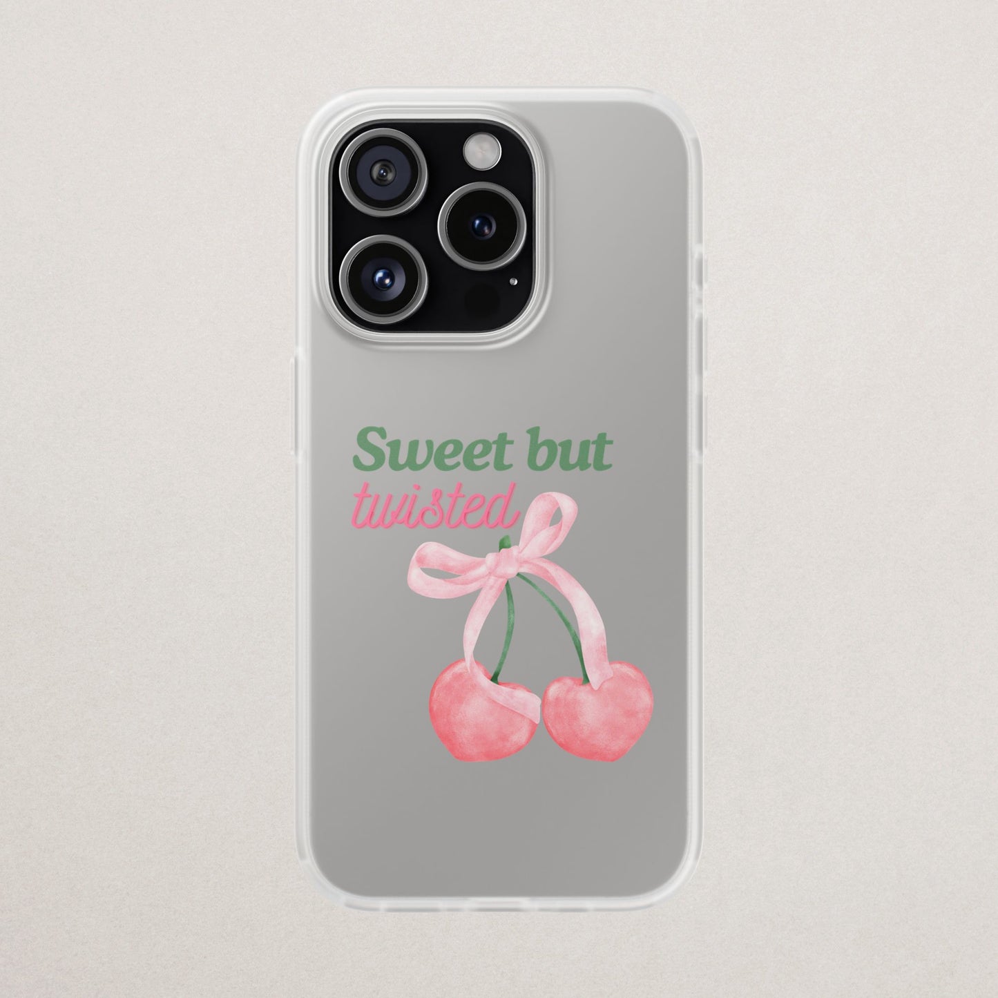 Sweet But Twisted Cherry Flexi Case