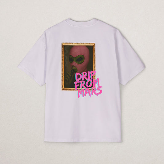 Men's Heavy Oversized Tee with 'Drip From Mars'