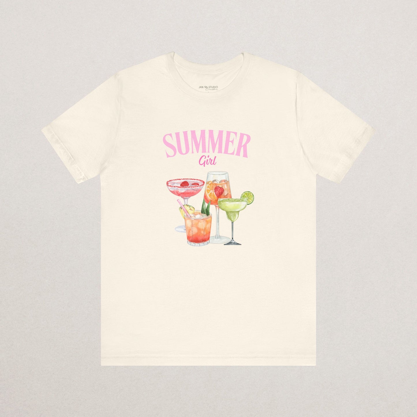 Summer Girl Drink T-Shirt