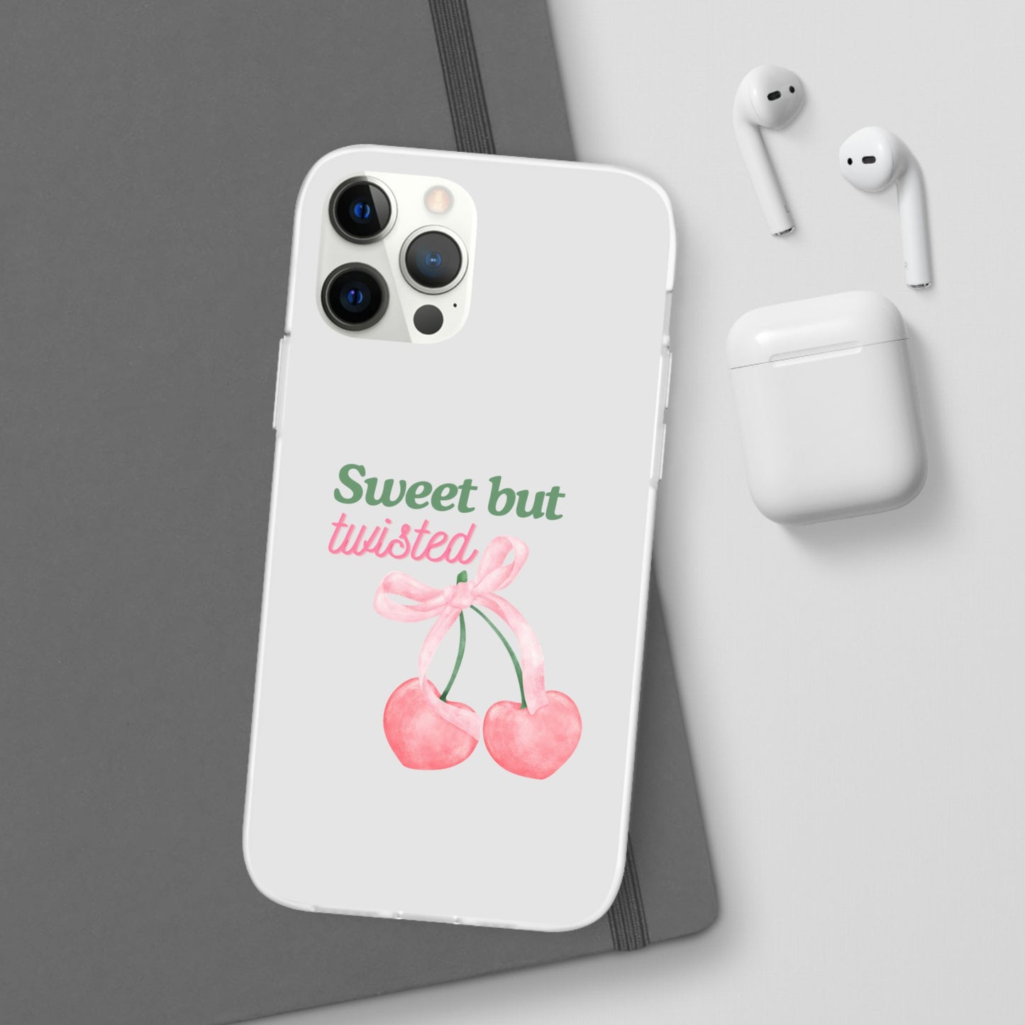 Sweet But Twisted Cherry Flexi Case