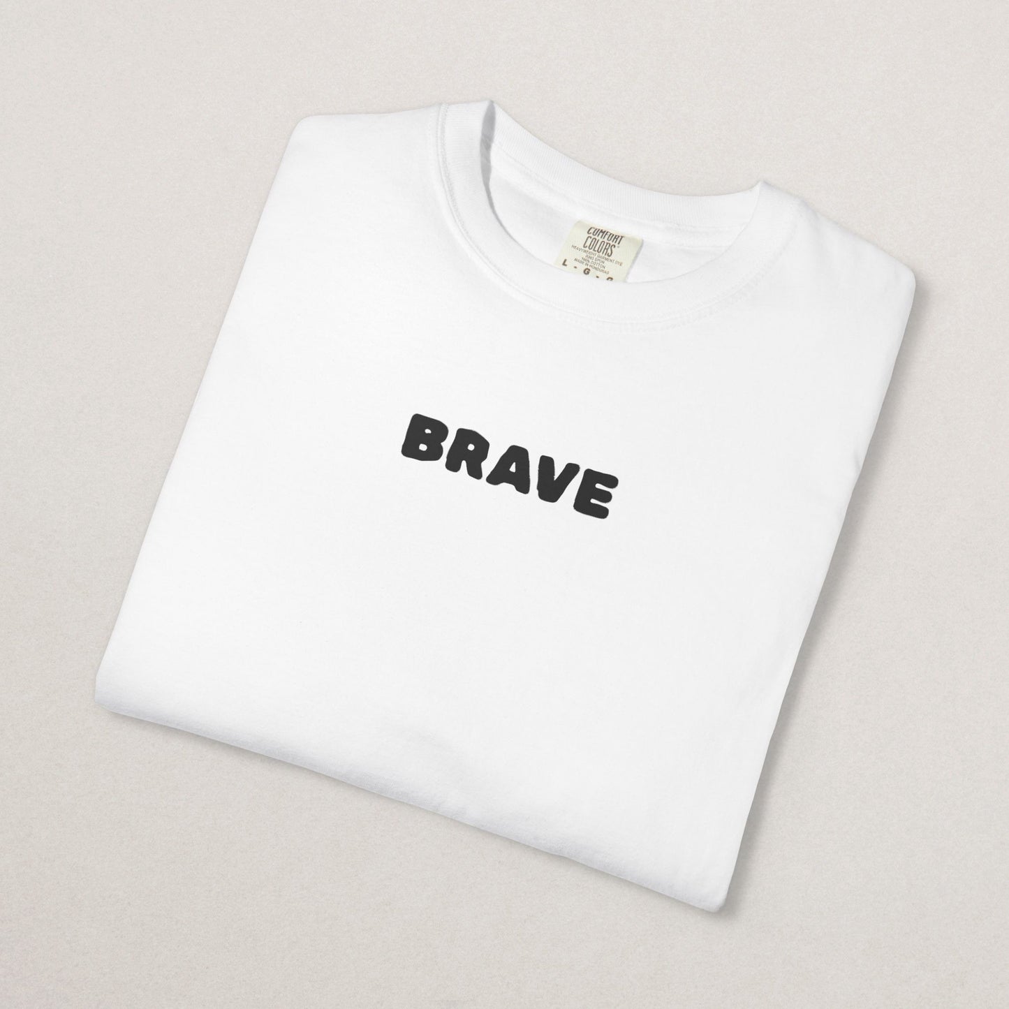 Brave Graphic T-Shirt, Unisex Casual Tee