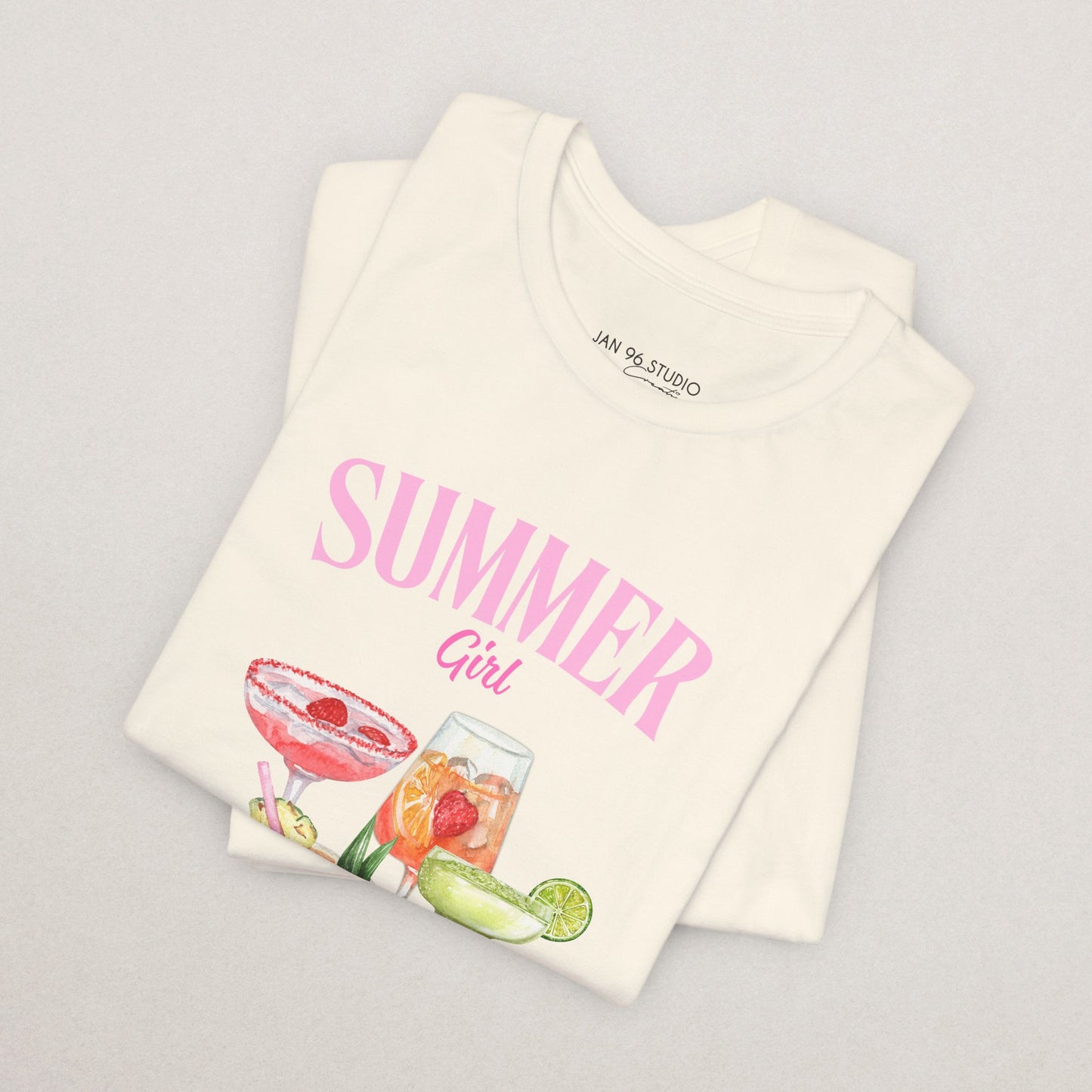 Summer Girl Drink T-Shirt