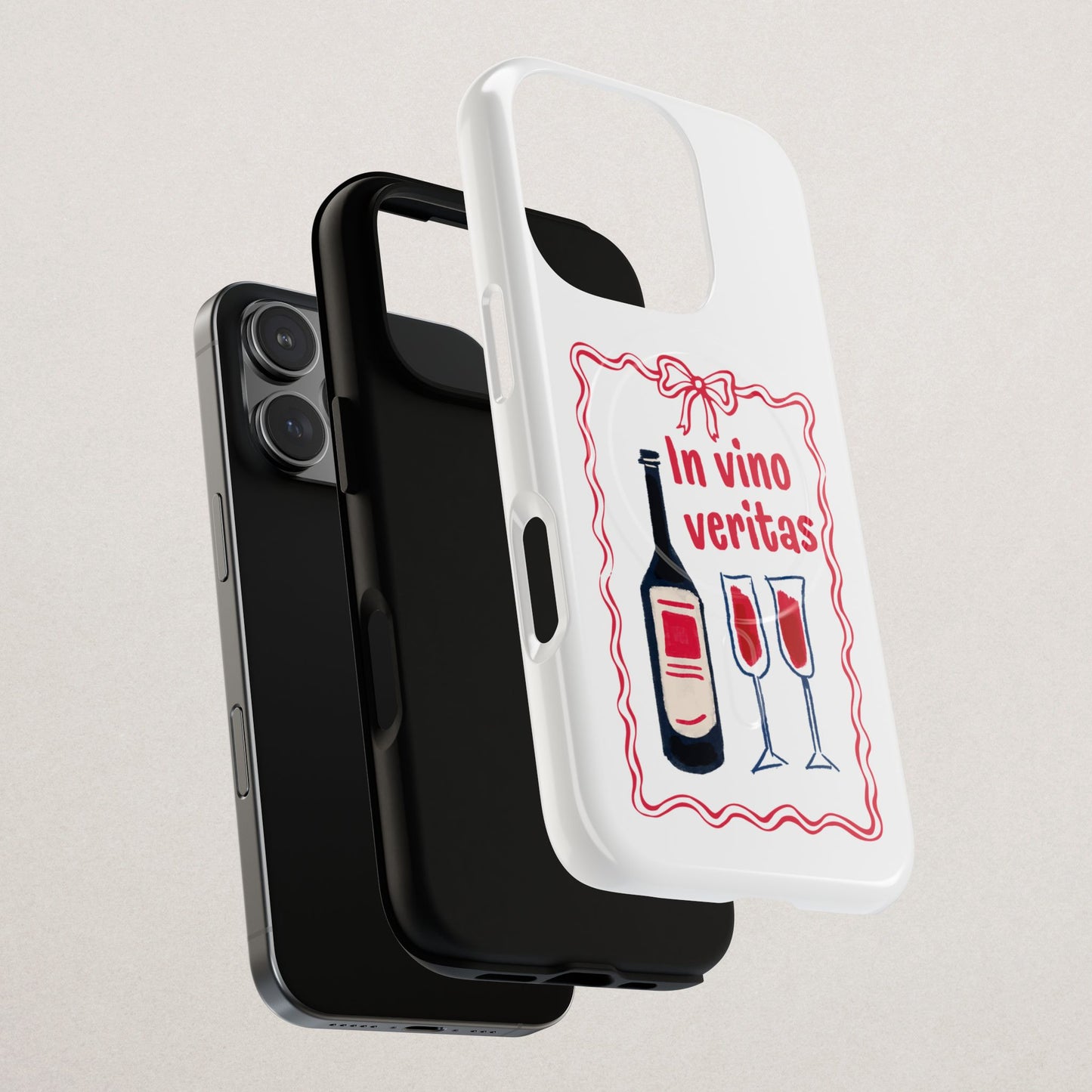 Wine Lover's Premium Dual-Layer Phone Case – MagSafe® Compatible
