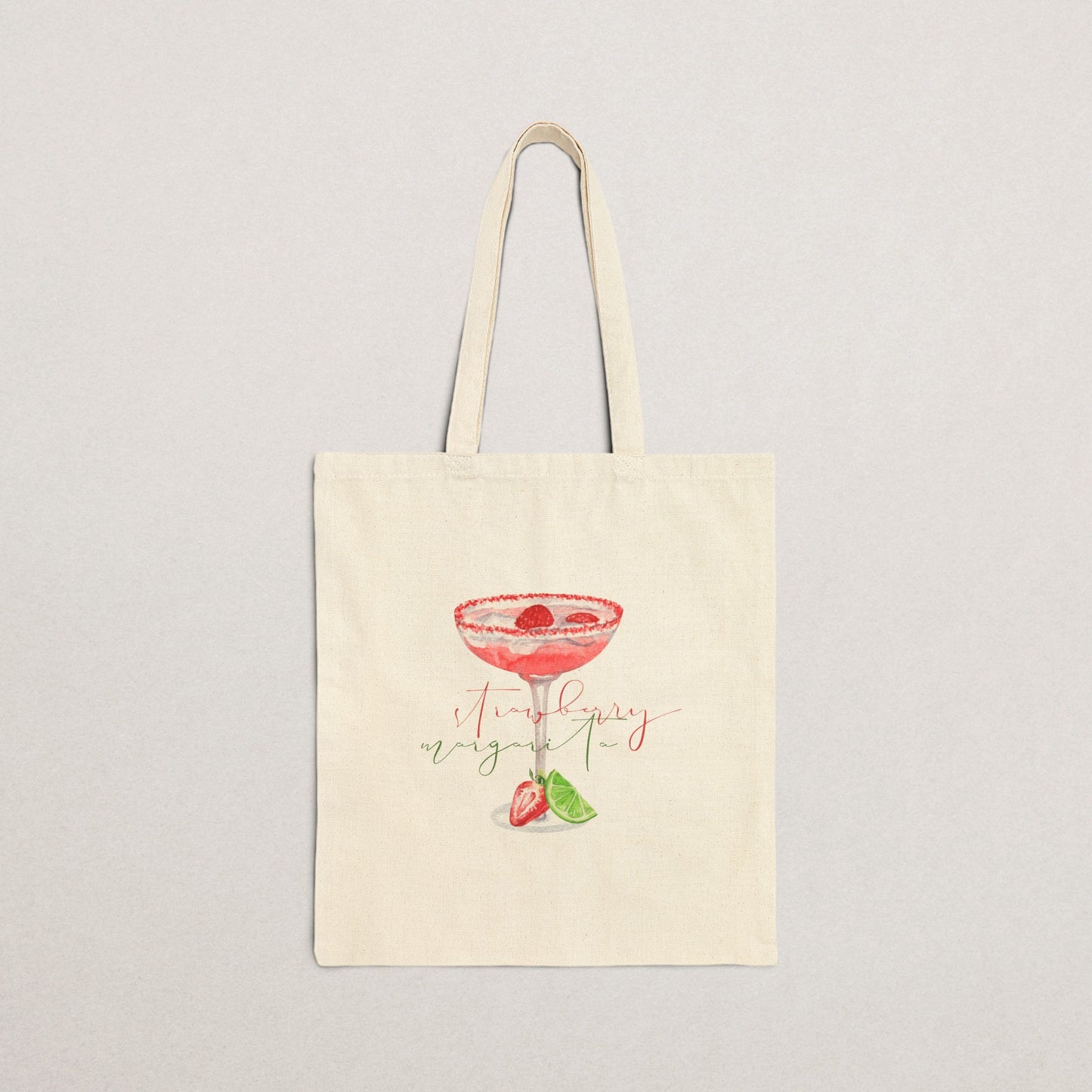 Margarita Lovers Cotton Tote Bag