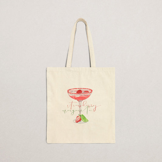Margarita Lovers Cotton Tote Bag