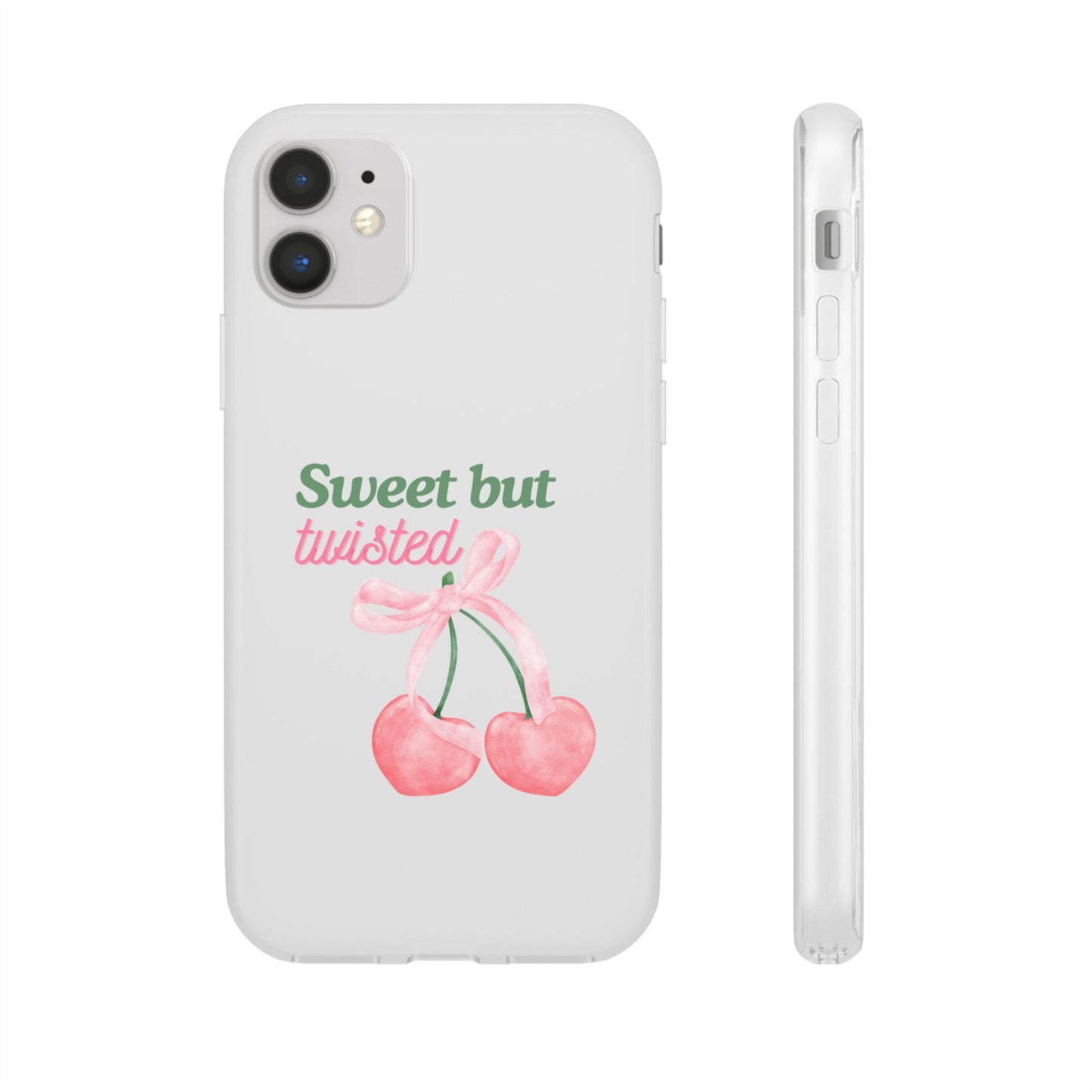 Sweet But Twisted Cherry Flexi Case
