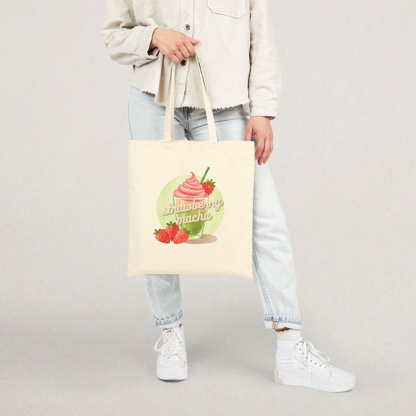 Strawberry Matcha Fun  Design