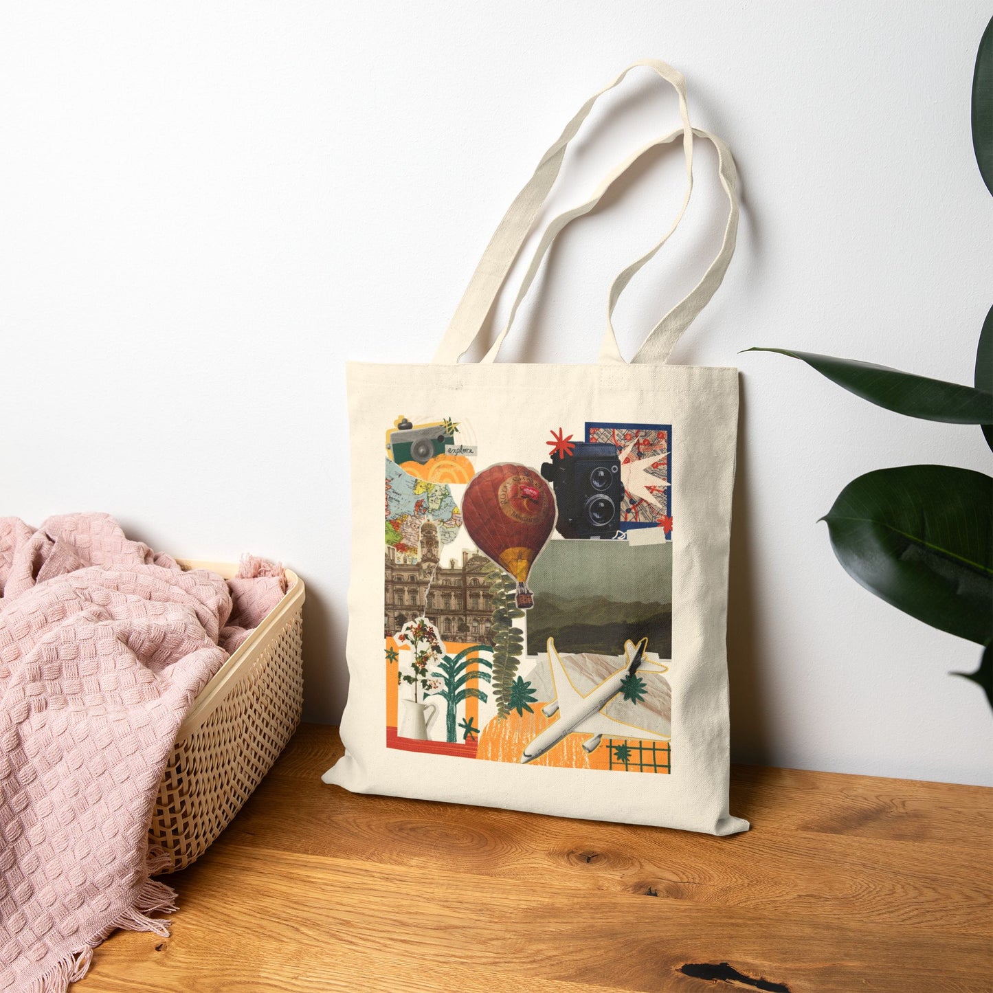 Vintage Travel Collage Exclusive Limited Edition Design