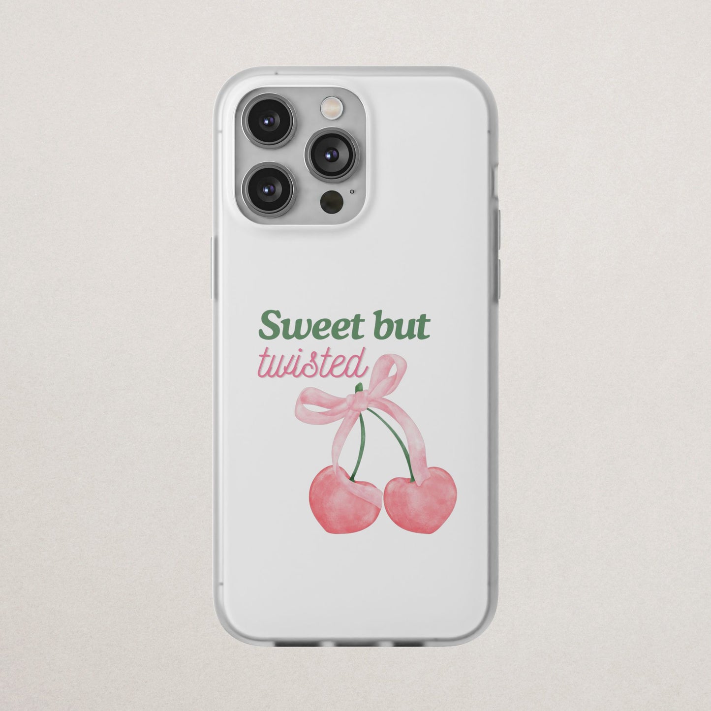 Sweet But Twisted Cherry Flexi Case