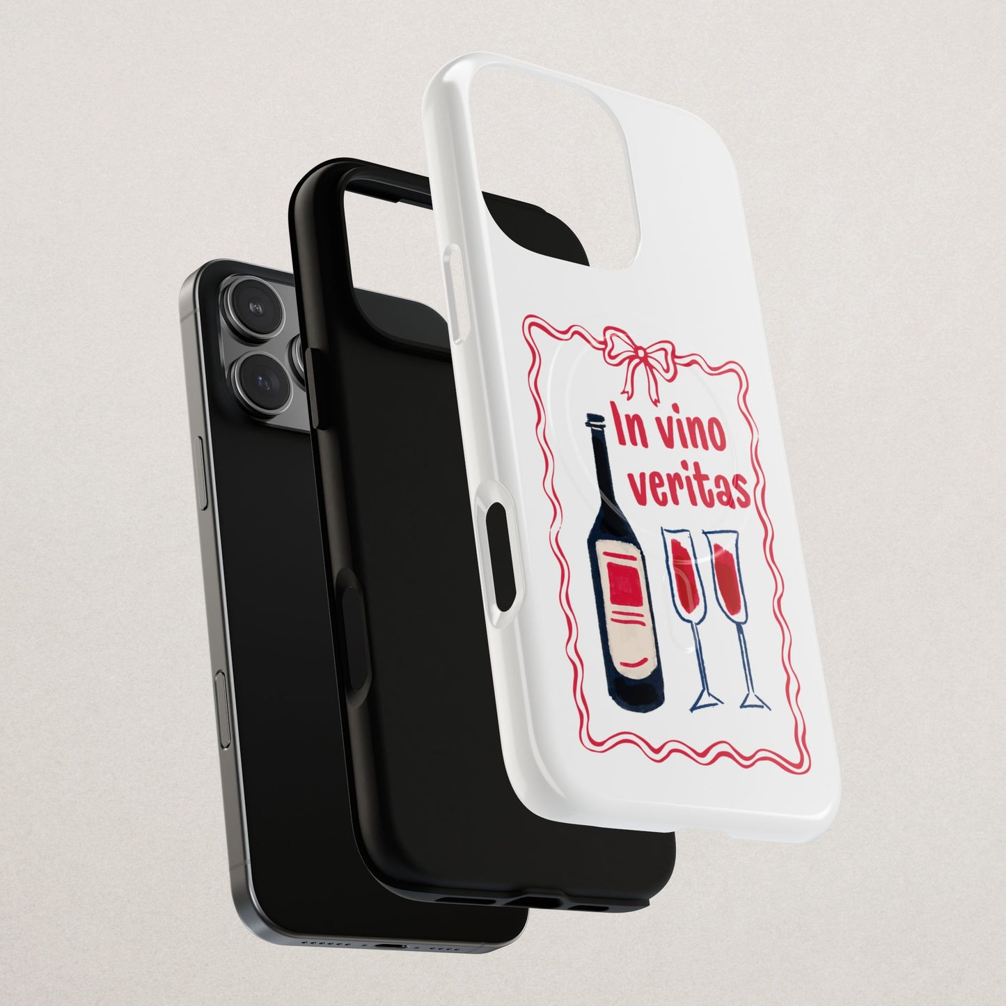 Wine Lover's Premium Dual-Layer Phone Case – MagSafe® Compatible