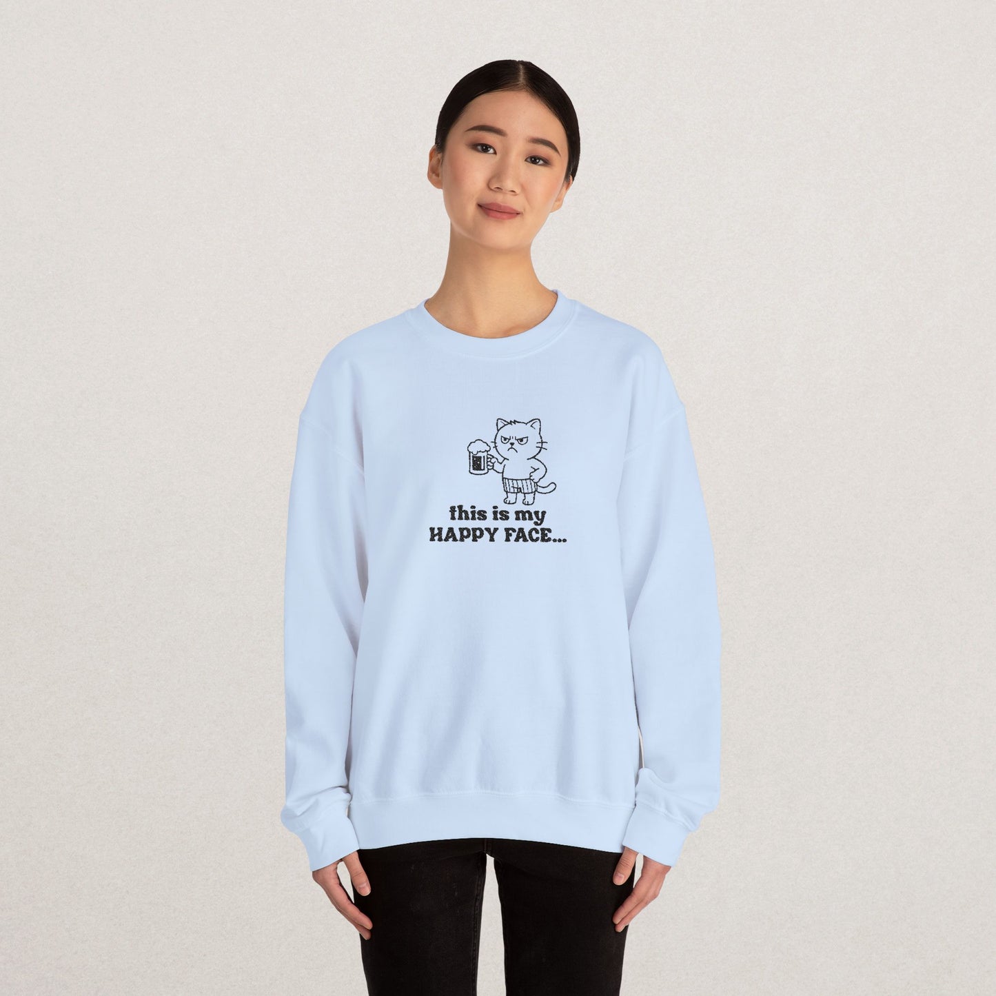 Unisex Premium Embroidered Heavy Blend Sweatshirt – Cozy & Durable