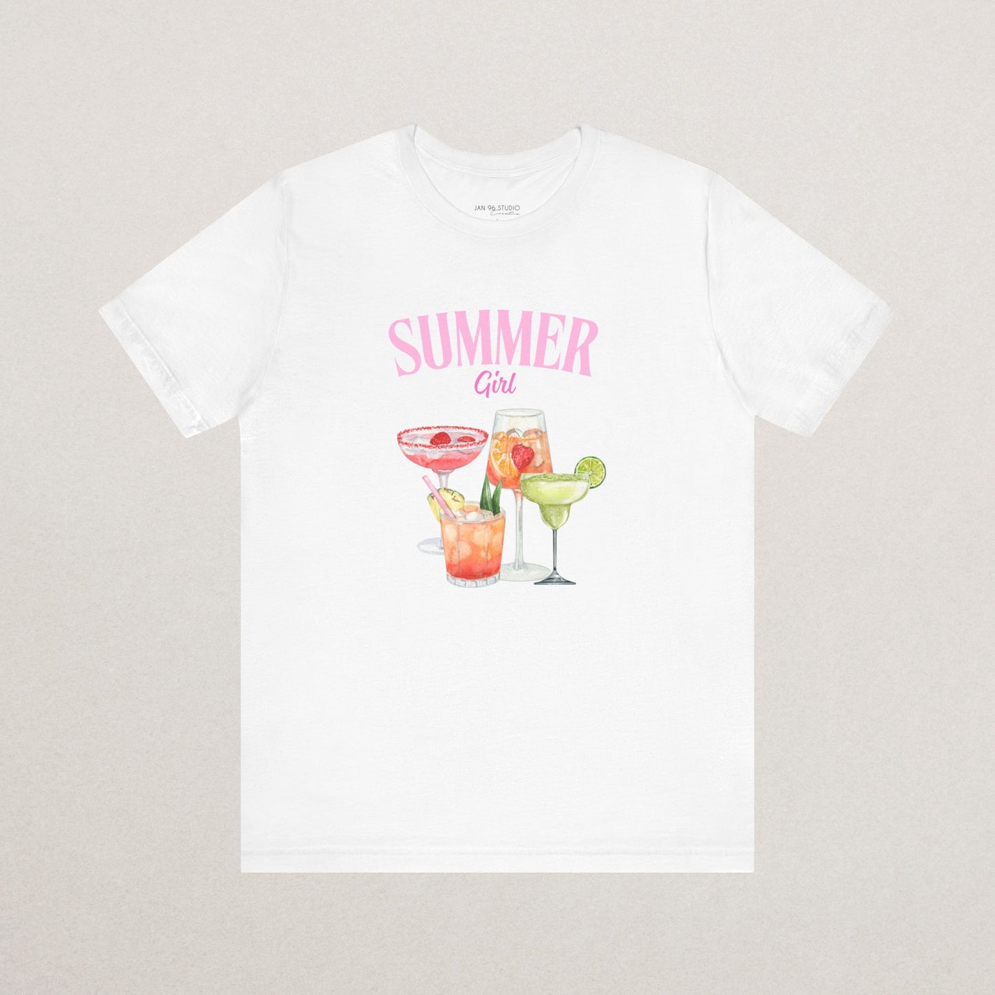 Summer Girl Drink T-Shirt