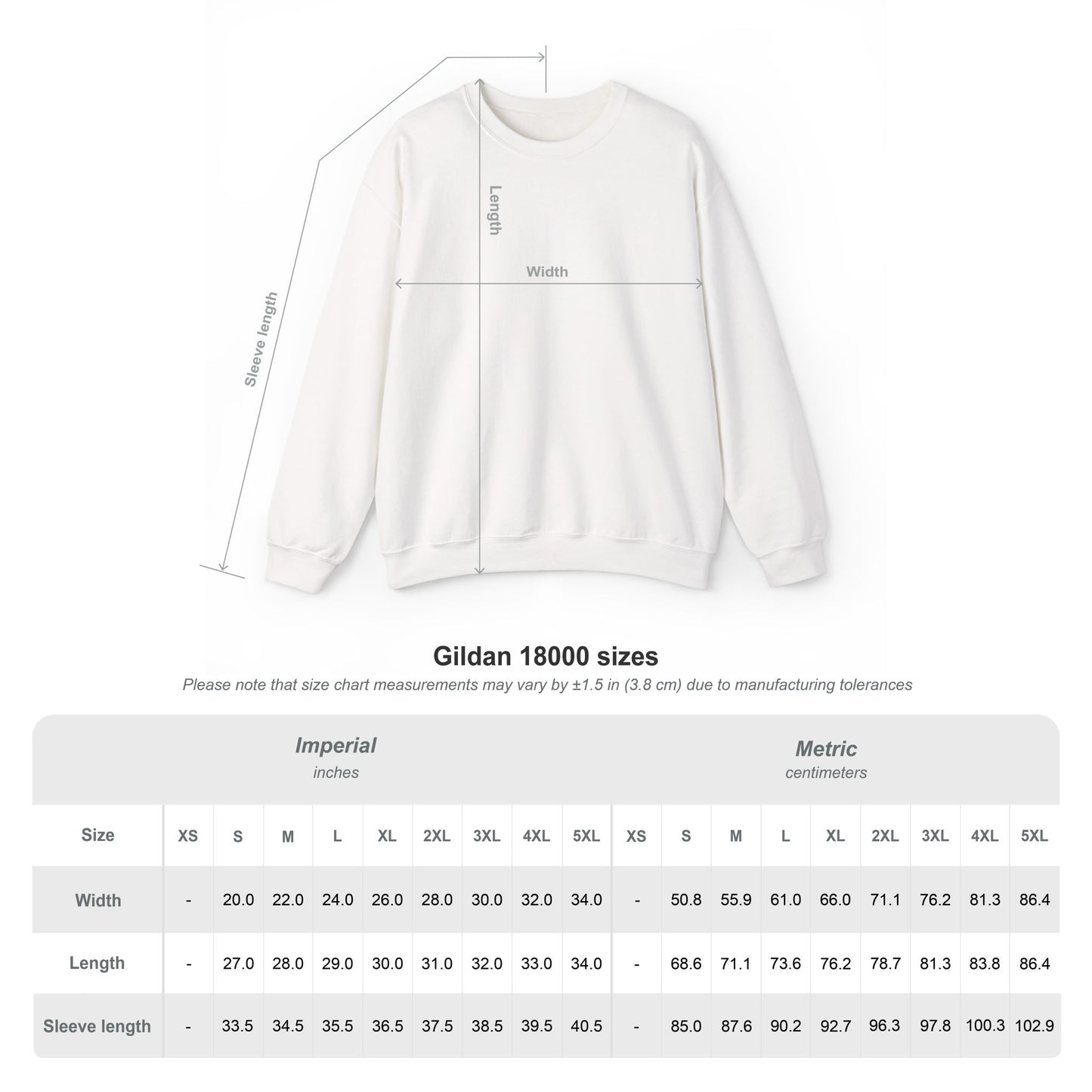 Unisex Premium Embroidered Heavy Blend Sweatshirt – Cozy & Durable
