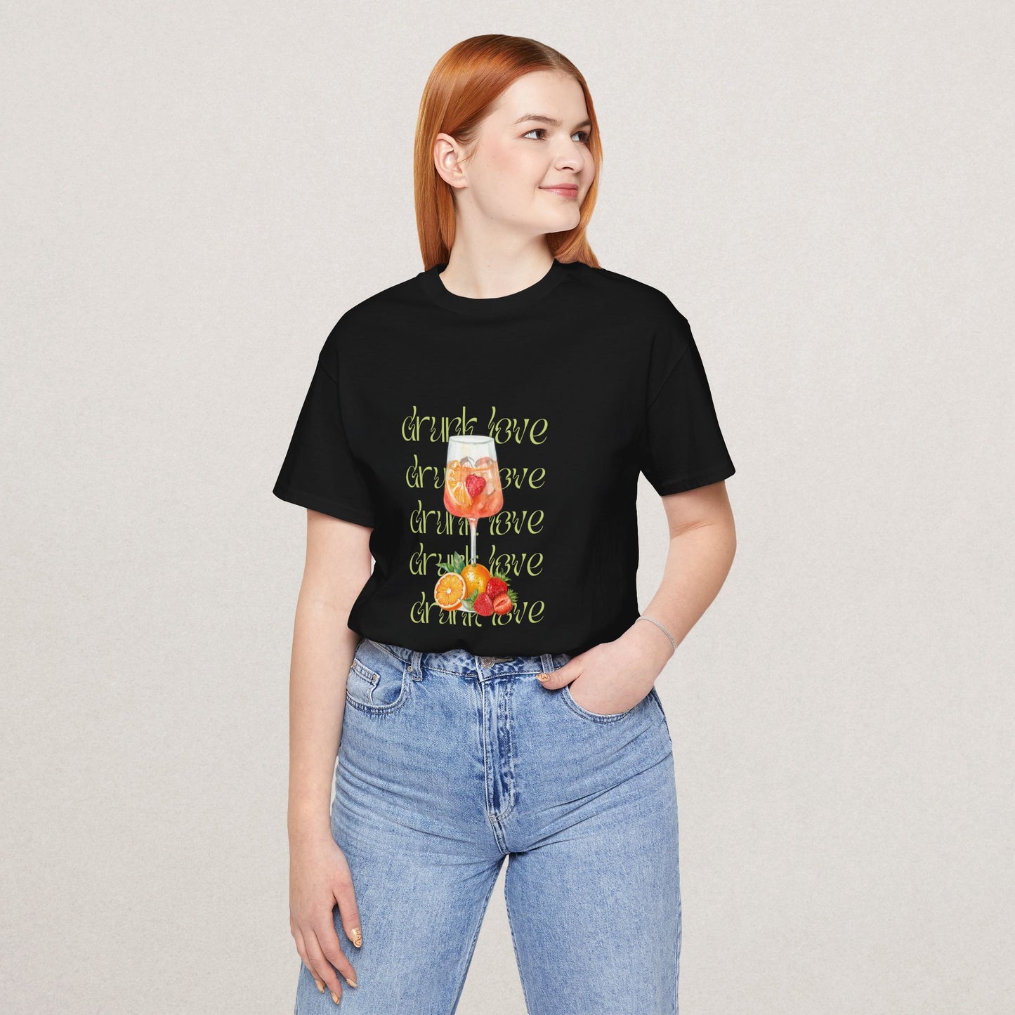 Refreshing Fruit Drink  Premium Cotton Graphic Tee