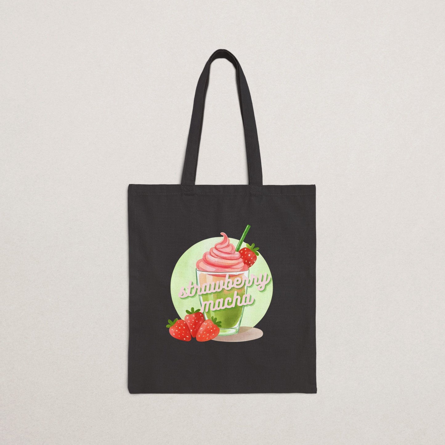 Strawberry Matcha Fun  Design